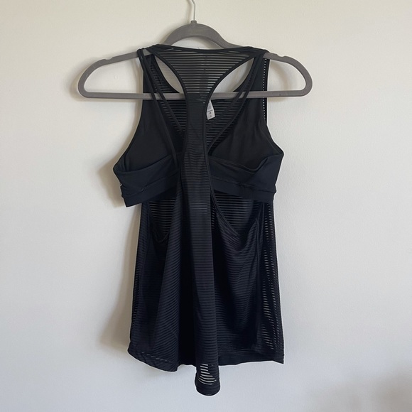 Lululemon black 2 in 1 tank plus bra - 6 - Picture 3 of 9